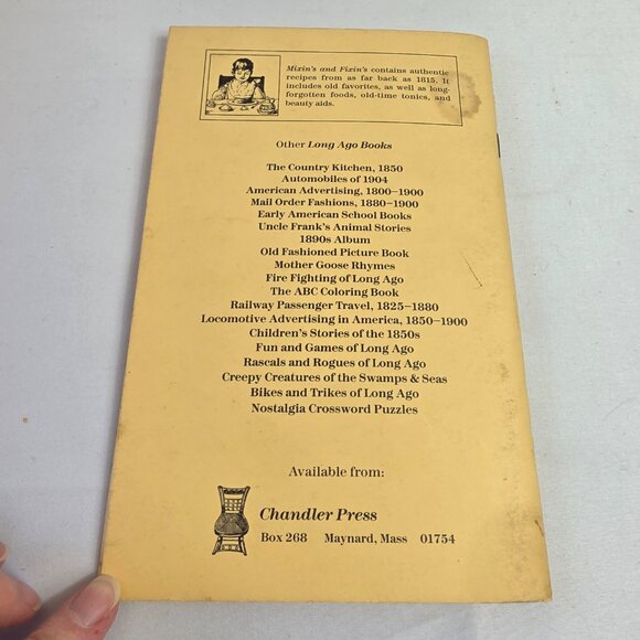 Vintage Cookbook Mixin's & Fixin's Robert Anderson 19th & 20th Century Recipes - Picture 12 of 13